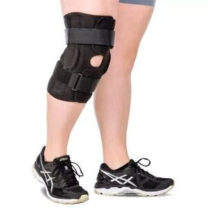 ROM XXL Knee Brace - Plus Size Adjustable‎ Torn Meniscus Kneecap Support